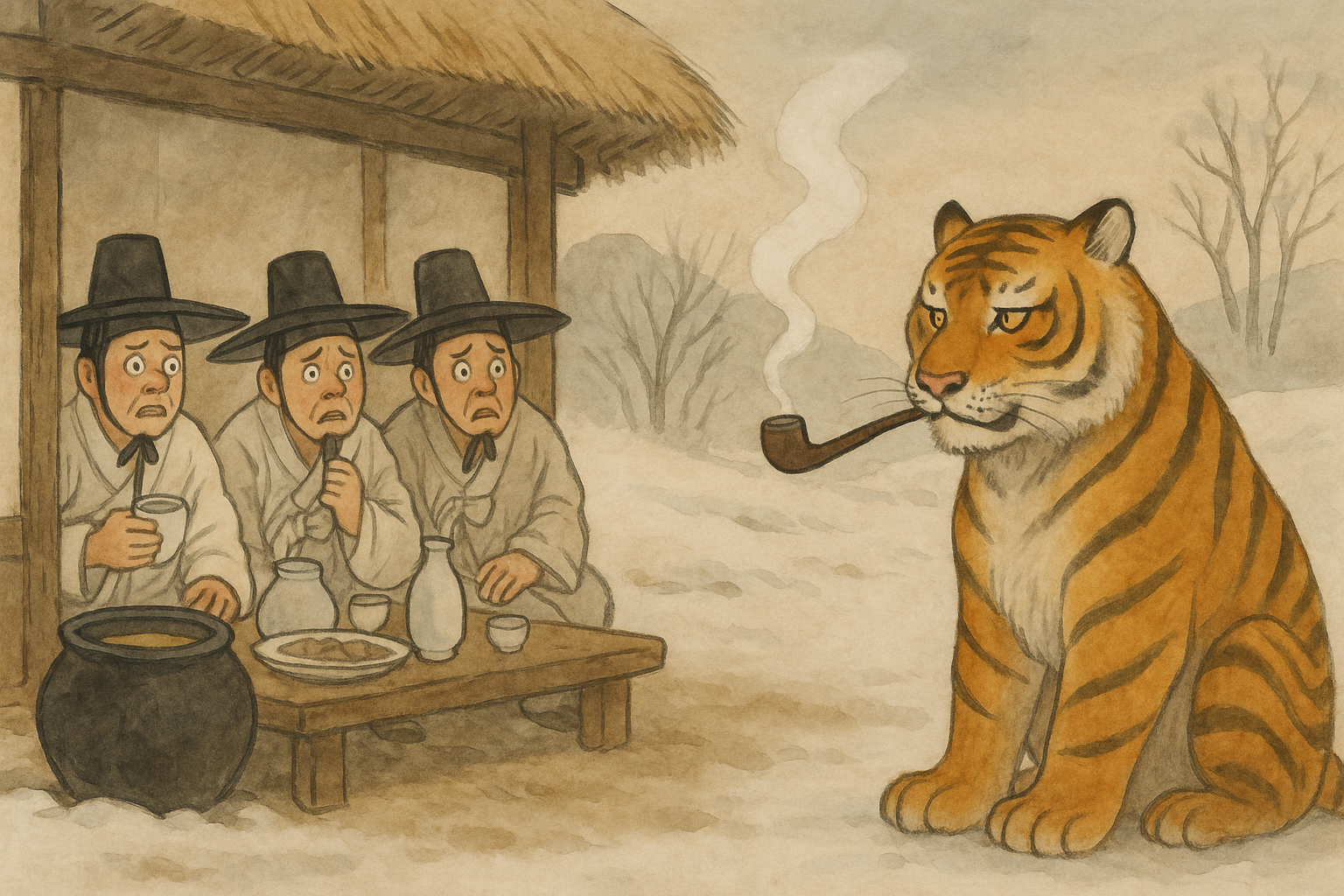 🐯 Why the Korean Tiger Started Smoking