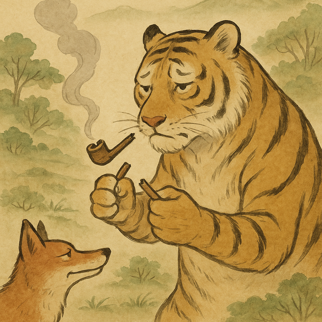 🐅 Why the Korean Tiger Quit Smoking